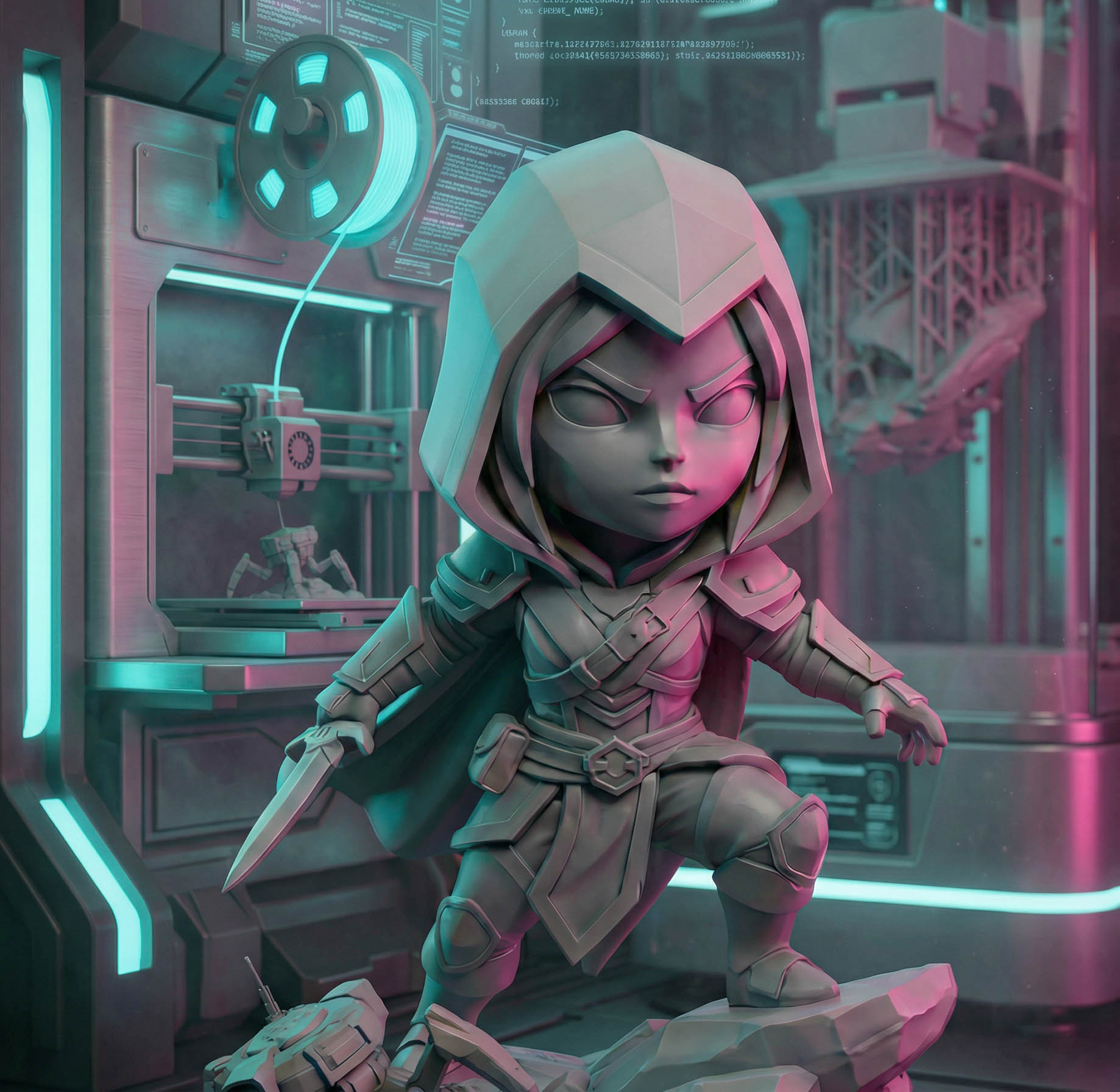 Minova Premium Chibi STL Mobile