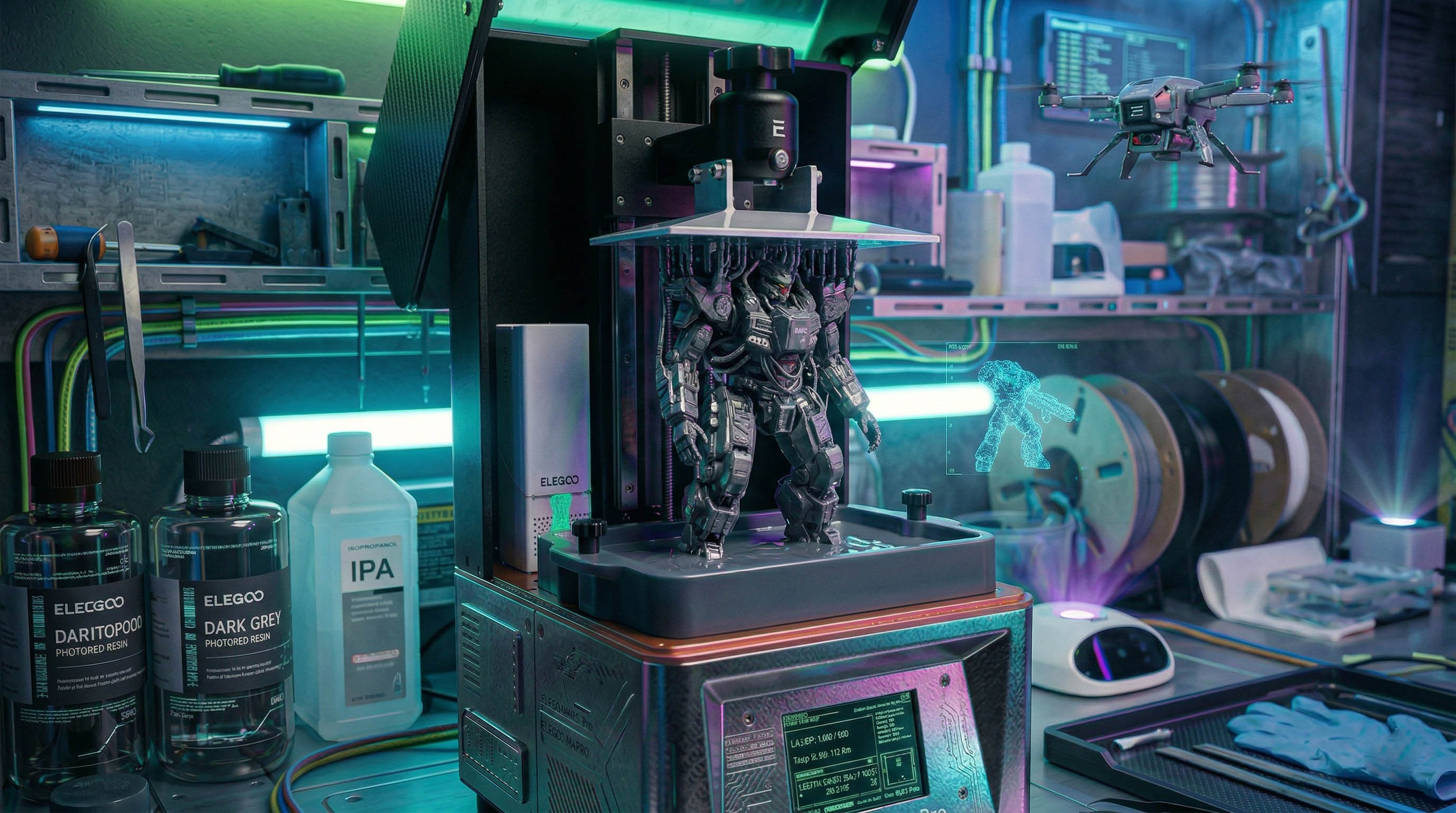 Professionally painted Minova 3D model