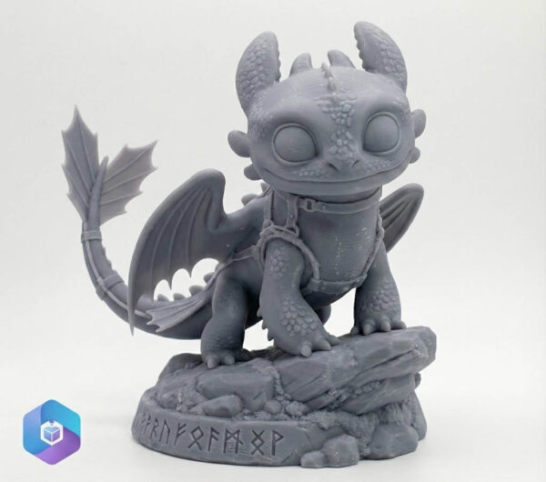 Toothless – Printable 3D Model (STL)