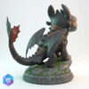 Toothless – Printable 3D Model (STL)