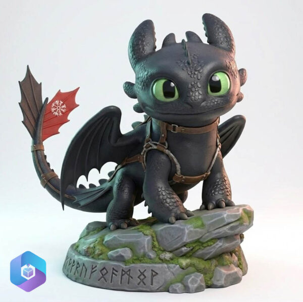 Toothless – Printable 3D Model (STL)