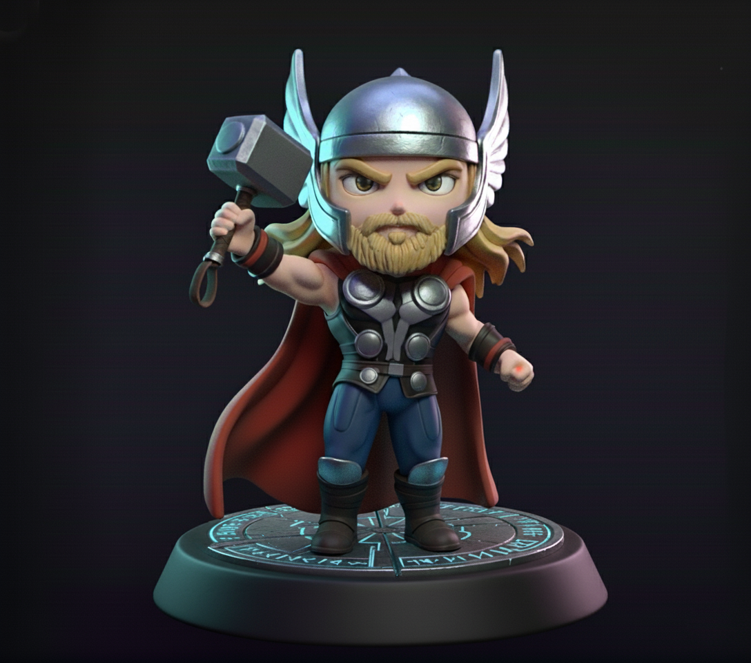 Thor – Chibi STL