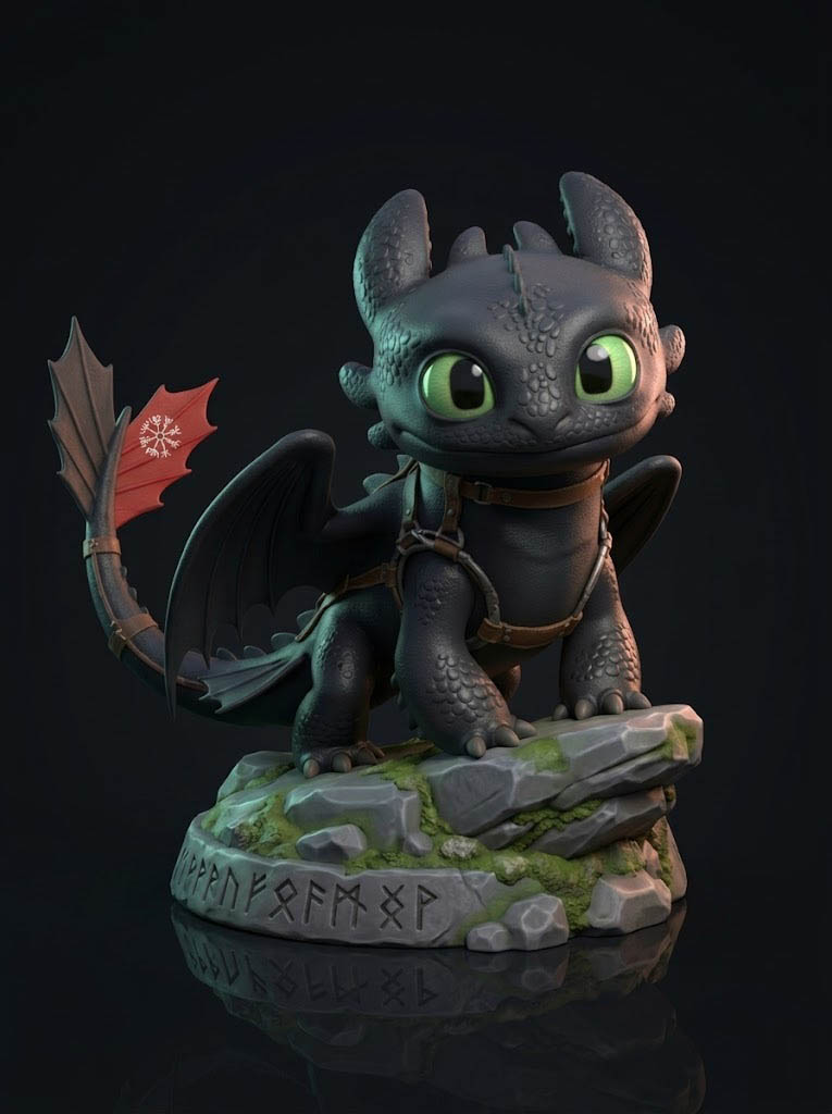 Toothless Dragon – STL
