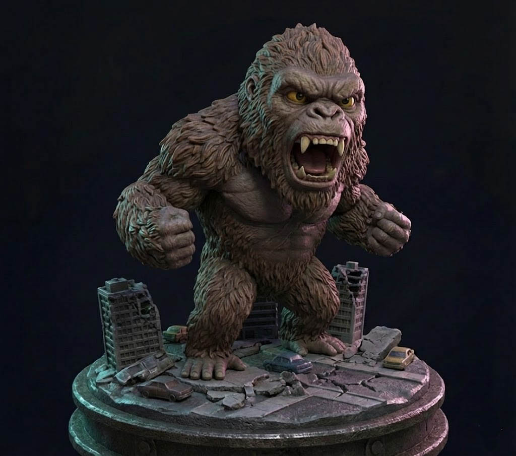 King Kong – Chibi STL