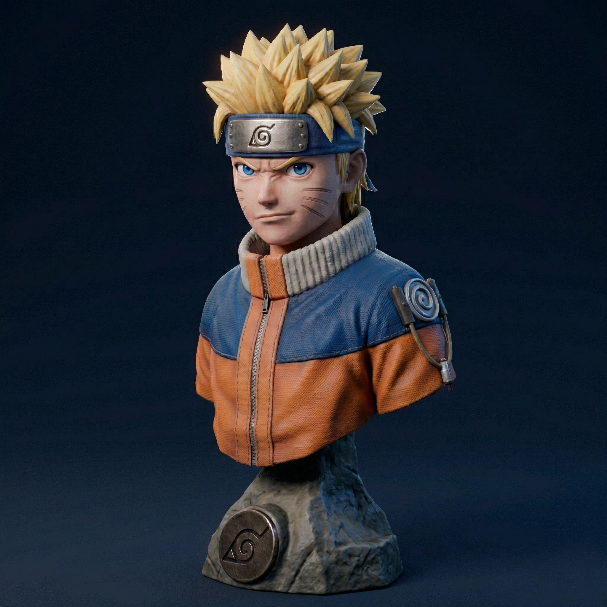 Naruto Uzumaki Bust – STL