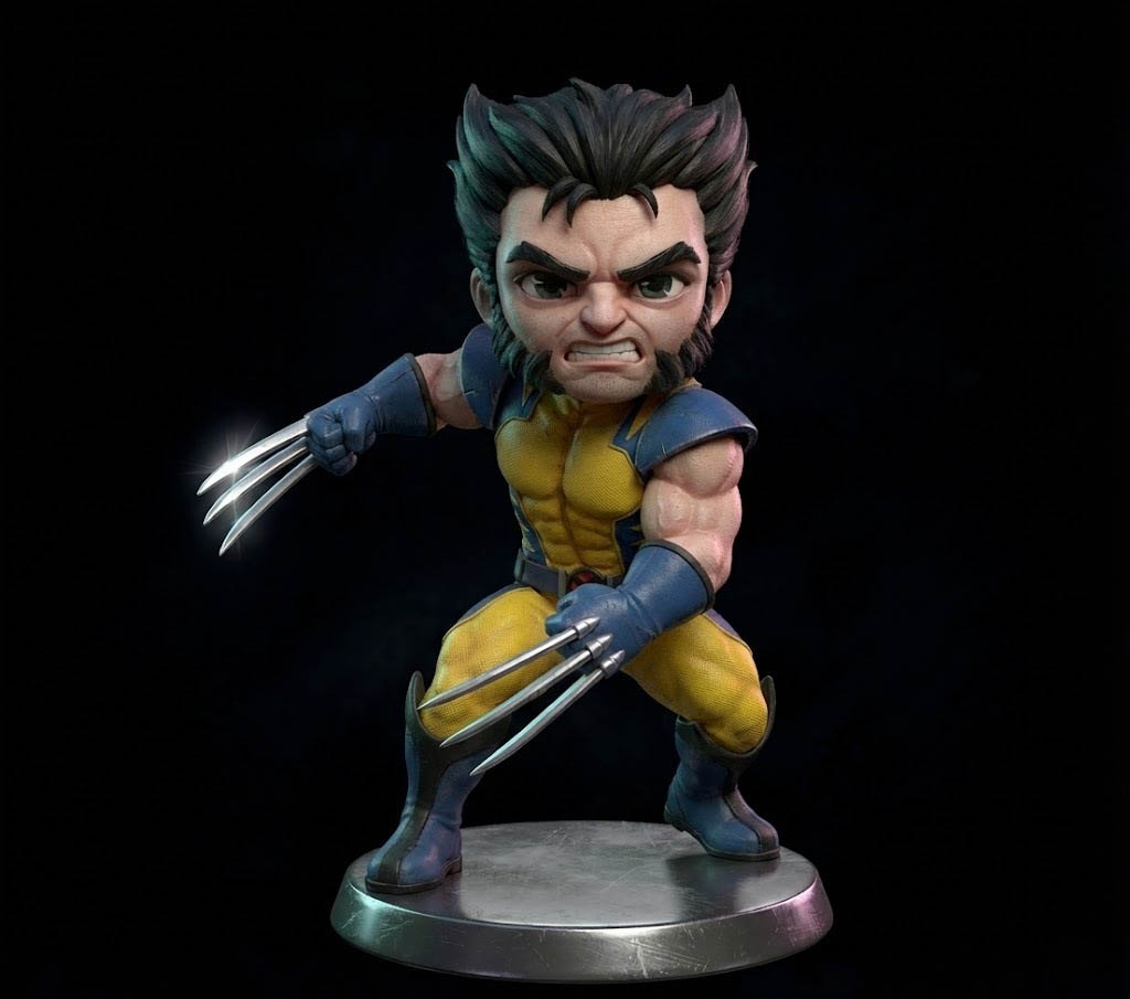 Wolverine – Chibi STL