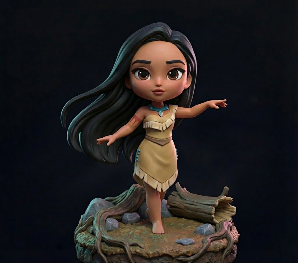 Pocahontas – Chibi STL