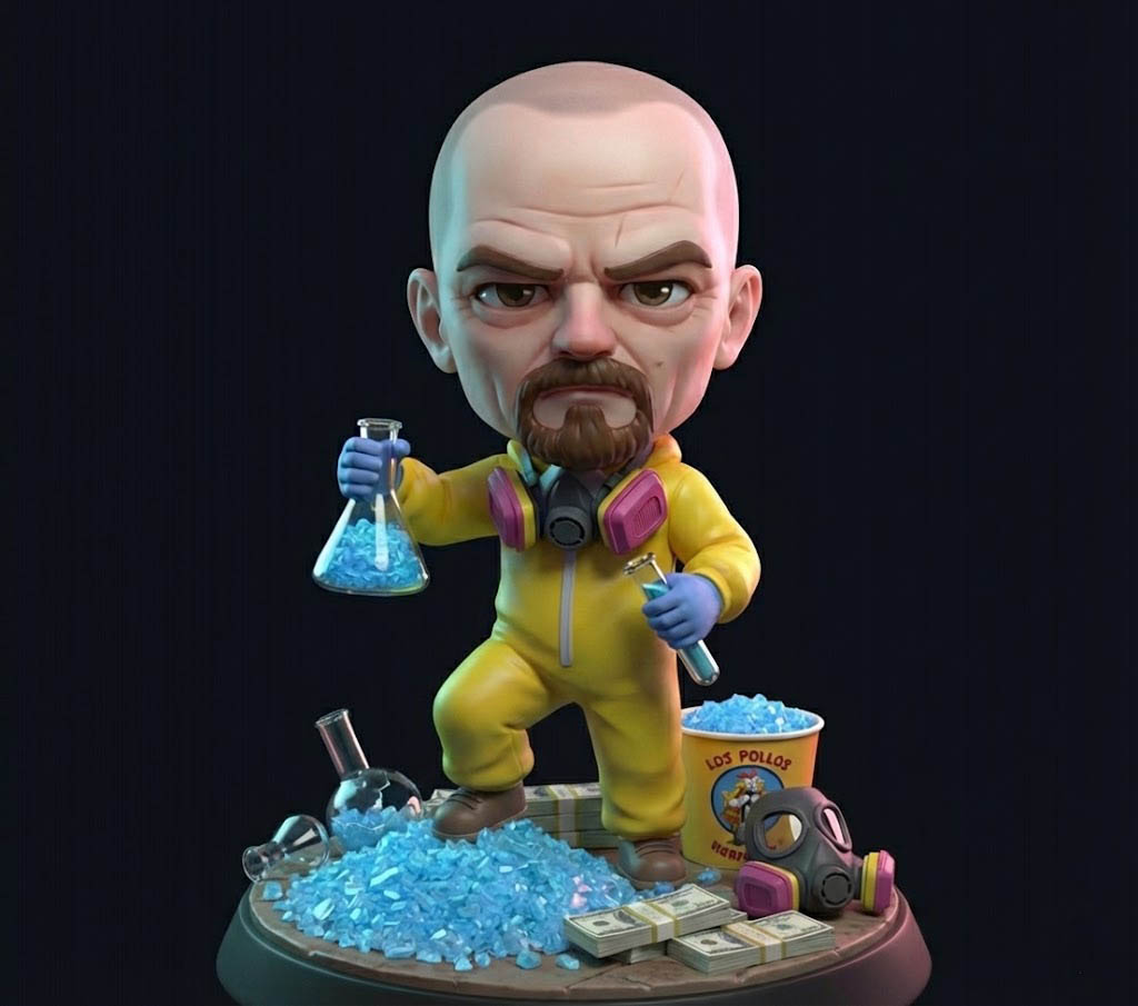 Walter White – Chibi STL