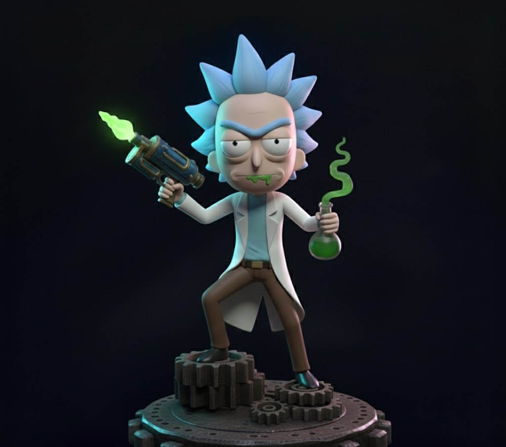 Rick Sanchez – Chibi STL