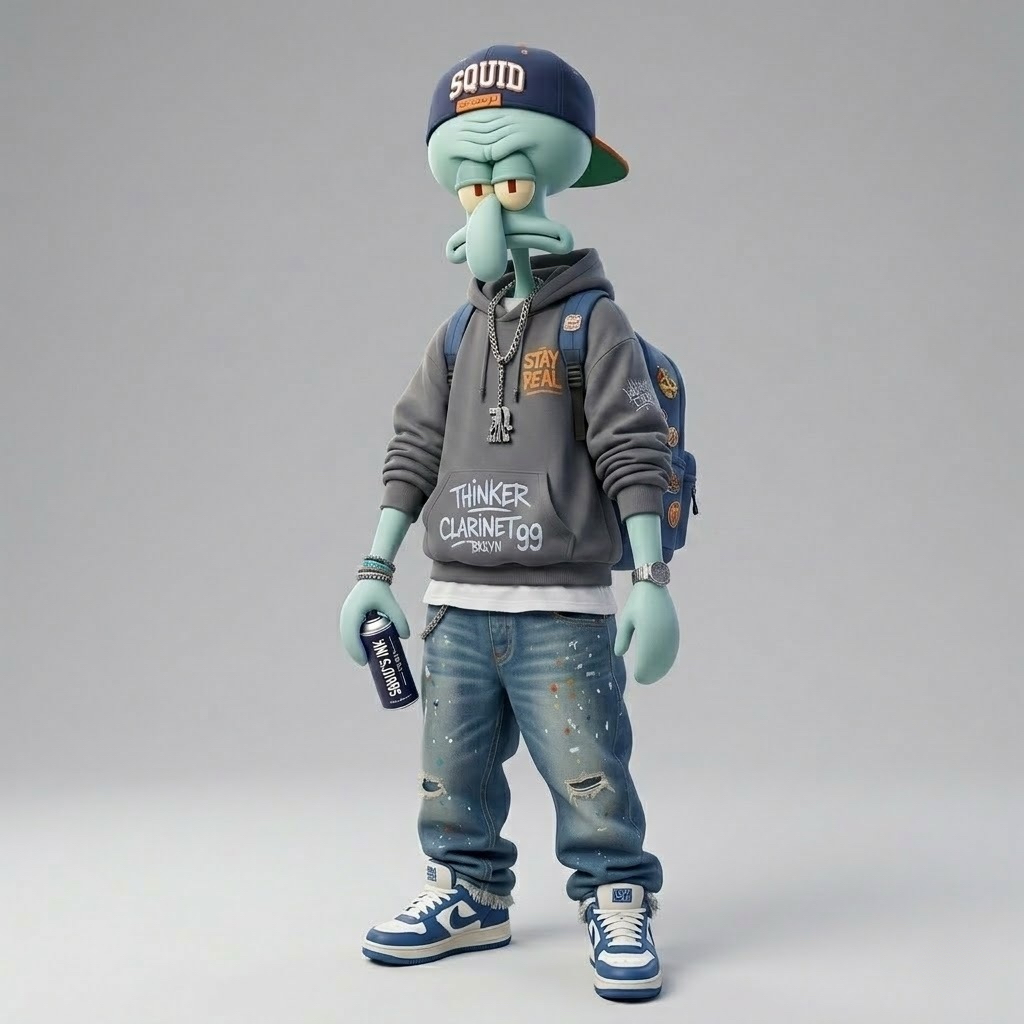 Urban Squidward – STL