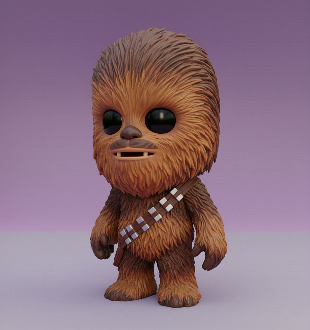 Chewbacca – Chibi STL