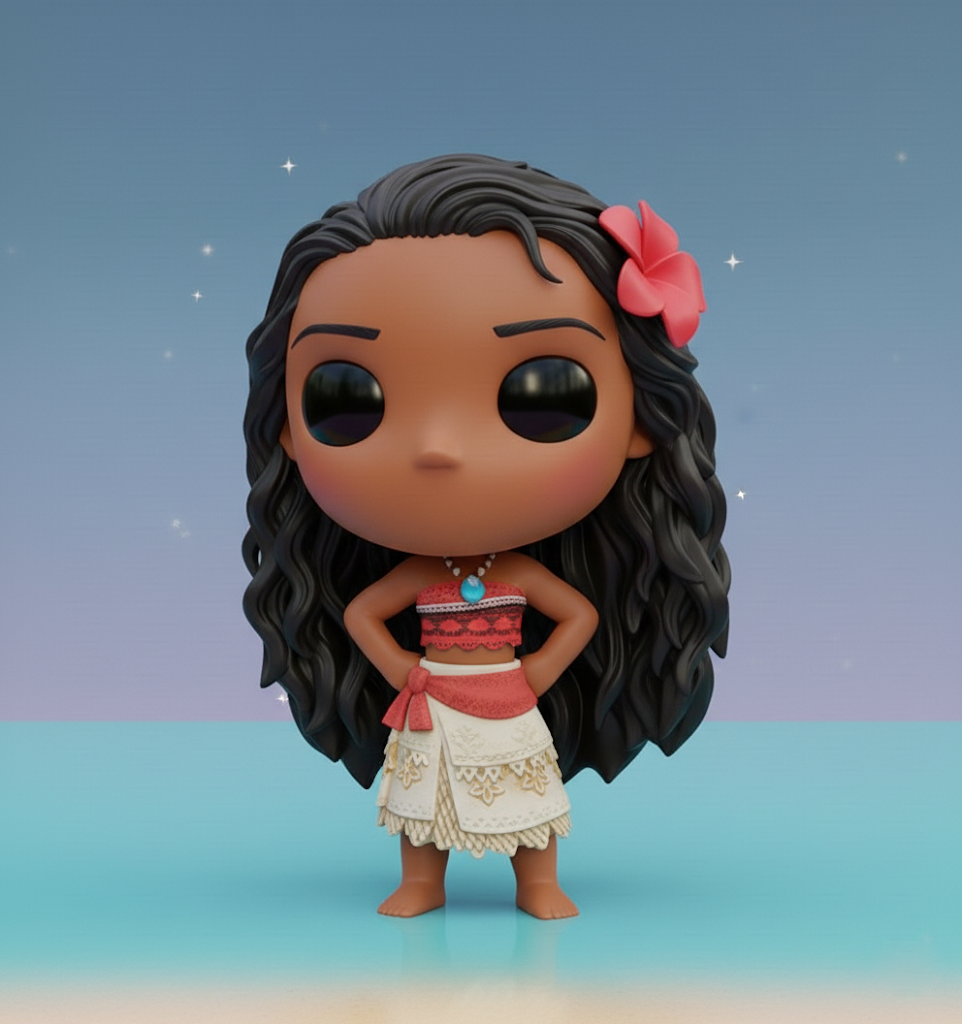 Moana – Chibi STL