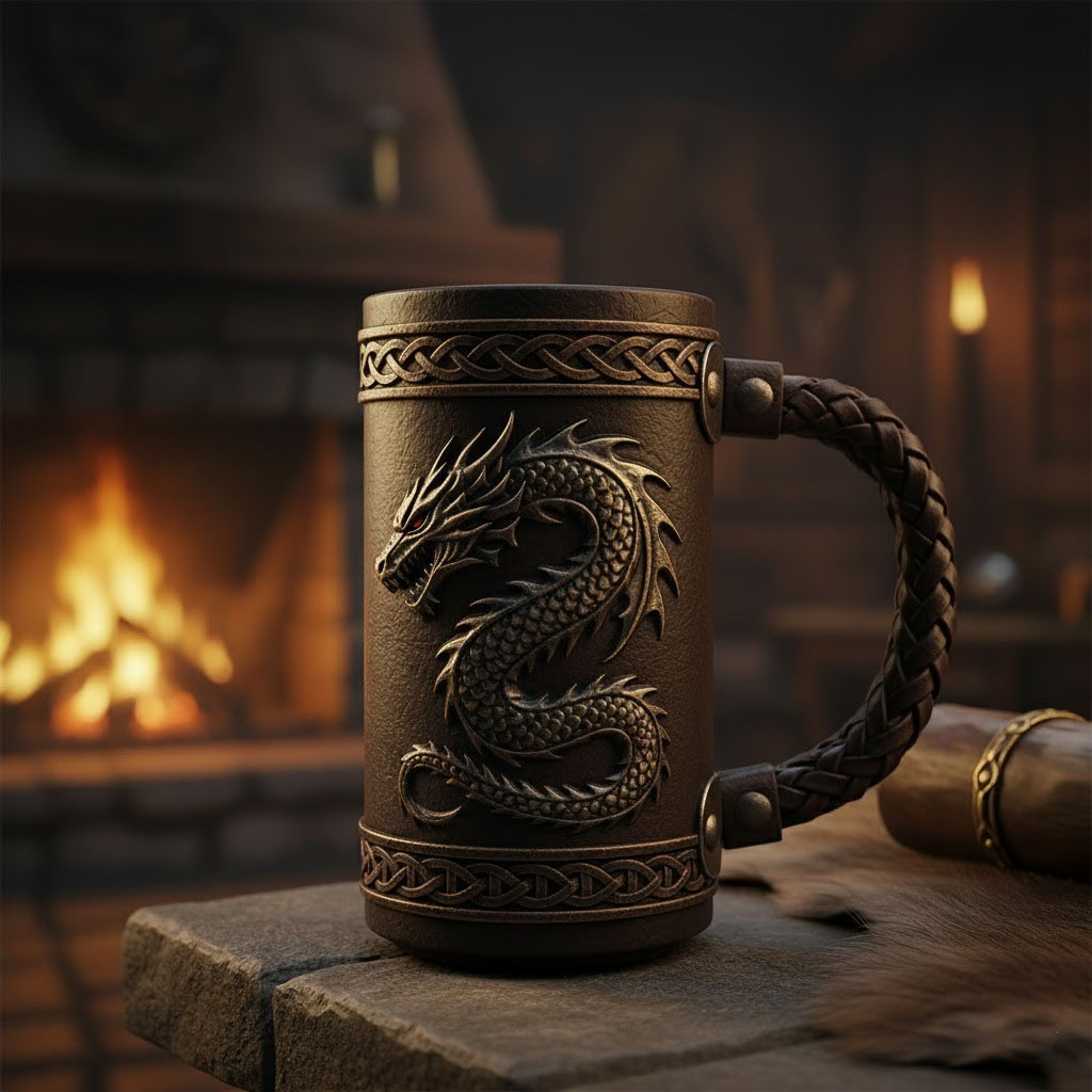 Dragon Sigil Mug – STL