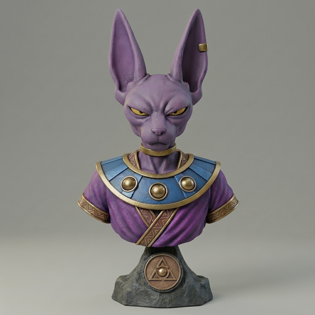 Beerus Bust – STL