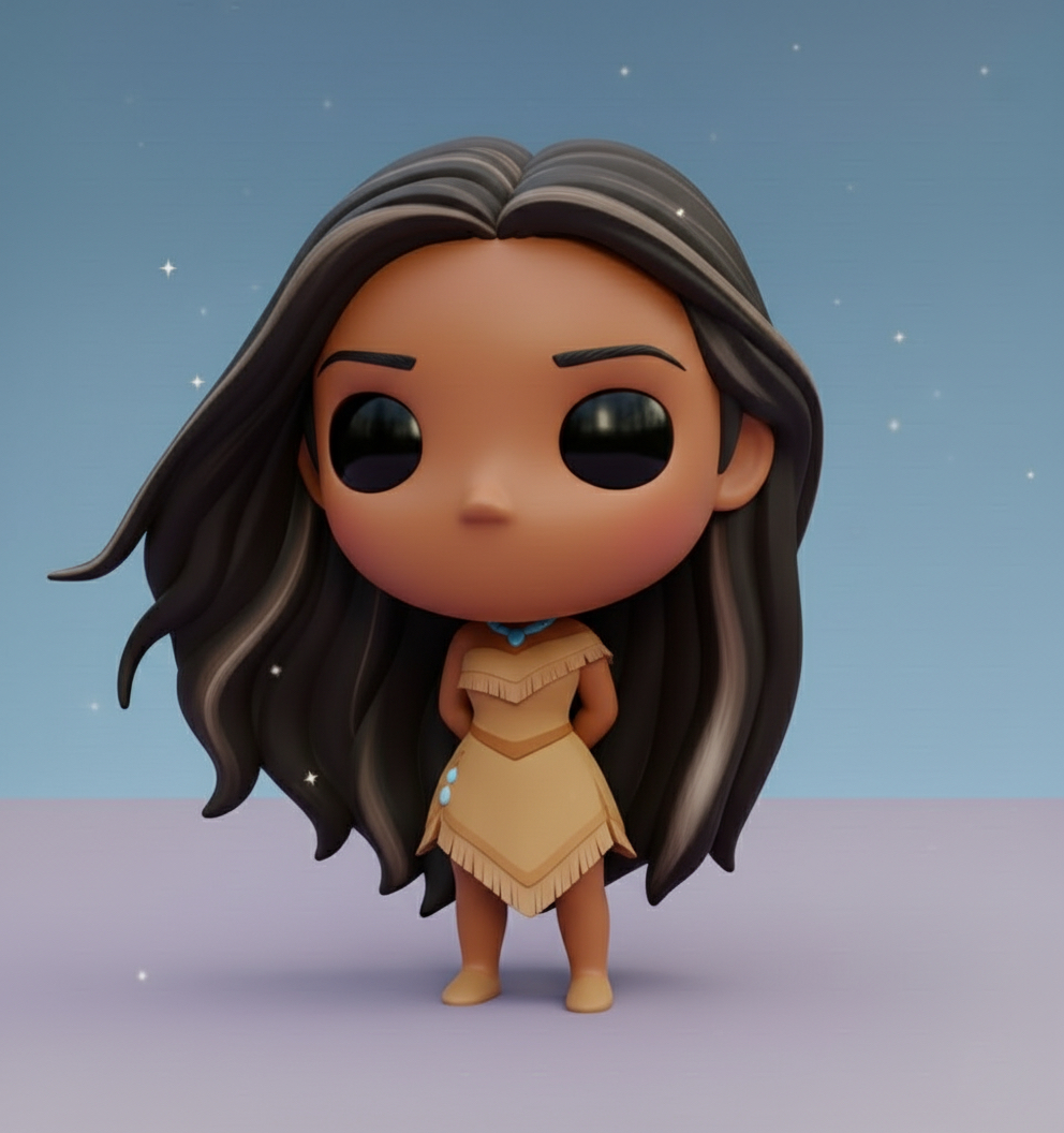 Pocahontas – Chibi STL
